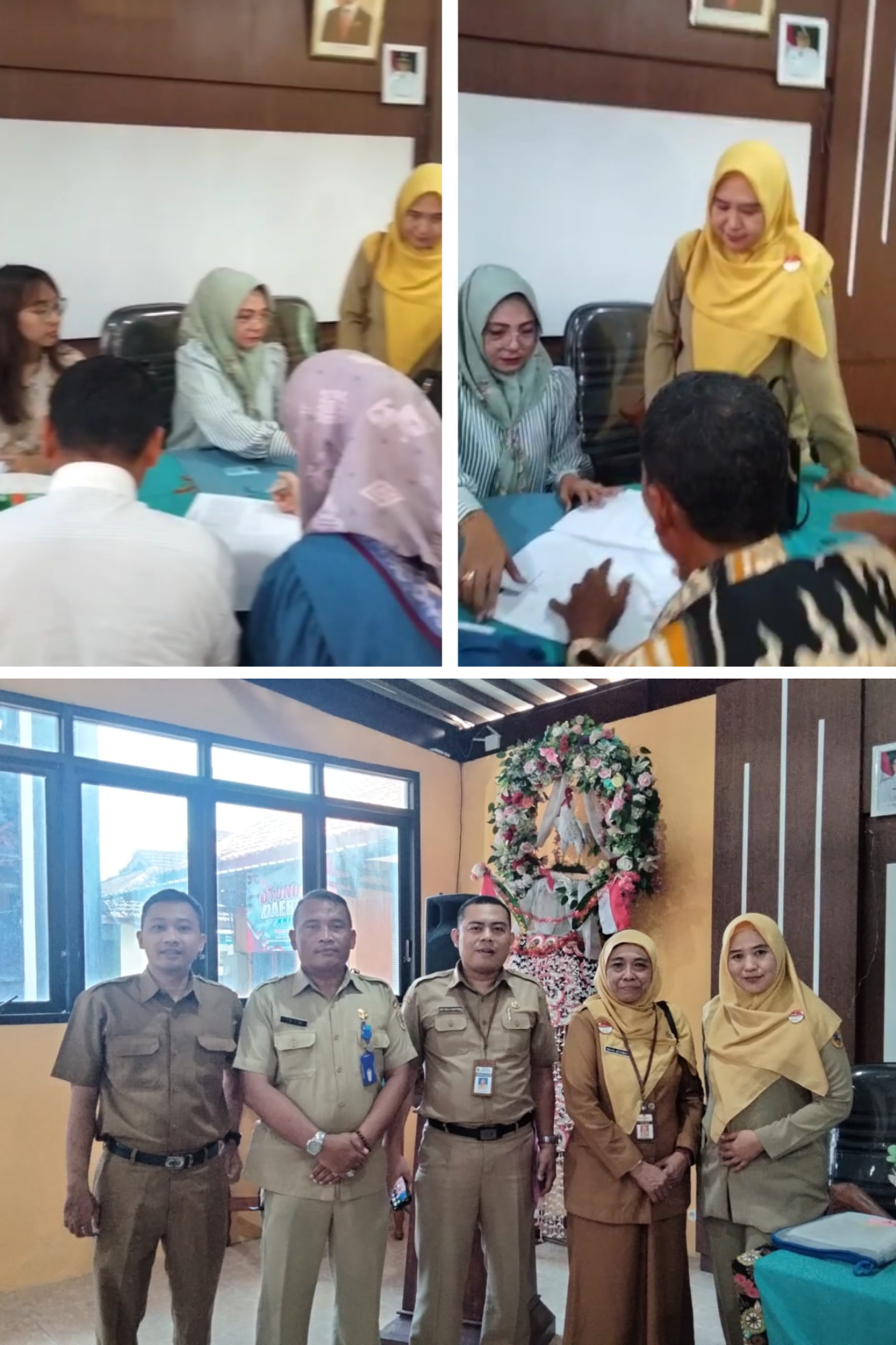 PENANDATANGANAN AKTA BADAN HUKUM KOPDES MERAH PUTIH